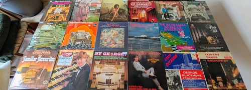 18x vintage theatre organ - organ, lps