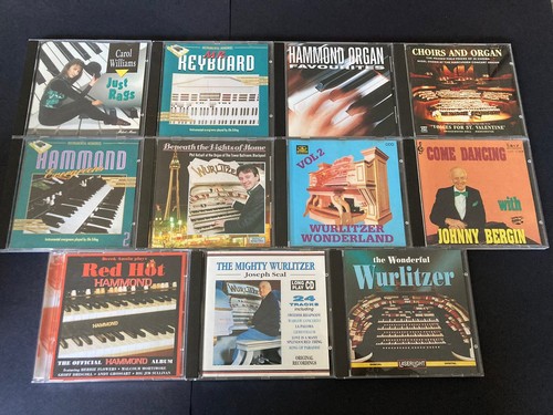 Wurlitzer organ x11 cd - &,