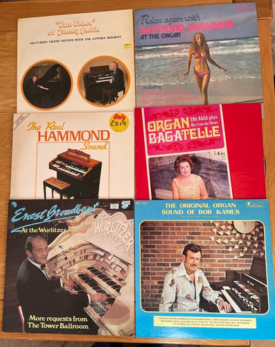 Organ music vinyl lp - 6,