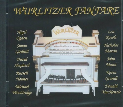 Theatre organ wurlitzer - cd., 'wurlitzer