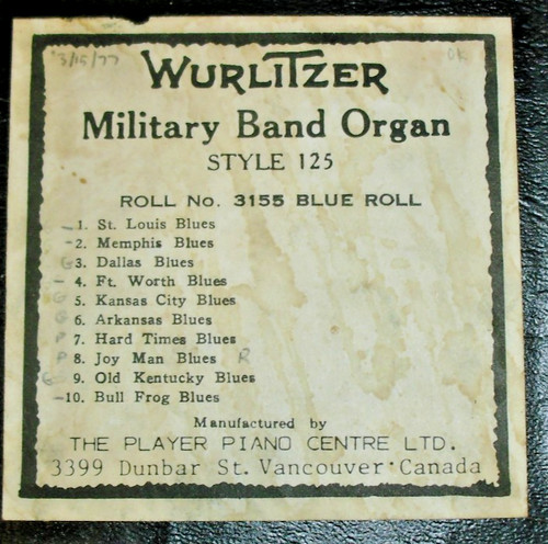 Wurlitzer military band - military,